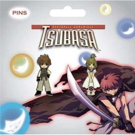 Pin Set - Tsubasa - New Sakura & Syaoran Set of 2. Anime Licensed ge7376