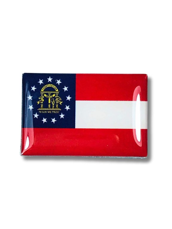 Pin - State Flag Georgia - USA | Lapel Pin Accessory, Jacket Hat Decor, Collector Souvenir