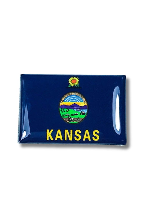 Pin - State Flag Kansas - USA | Lapel Pin Accessory, Jacket  Hat Decor, Collector Souvenir