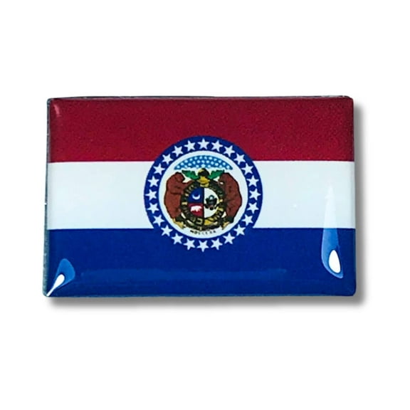 Pin - State Flag Missouri - USA | Lapel Pin Accessory, Jacket Hat Decor, Collector Souvenir