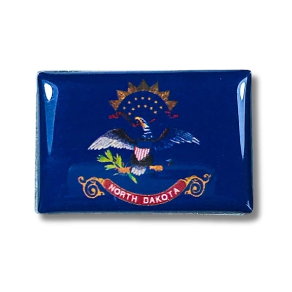 Pin - State Flag North Dakota - USA | Lapel Pin Accessory, Jacket Hat Decor, Collector Souvenir