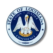 Pin - State Seal Louisiana - USA | Lapel Pin Accessory, Jacket Hat Decor, Collector Souvenir
