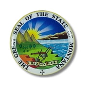 Pin - State Seal Montana - USA | Lapel Pin Accessory, Jacket Hat Decor, Collector Souvenir