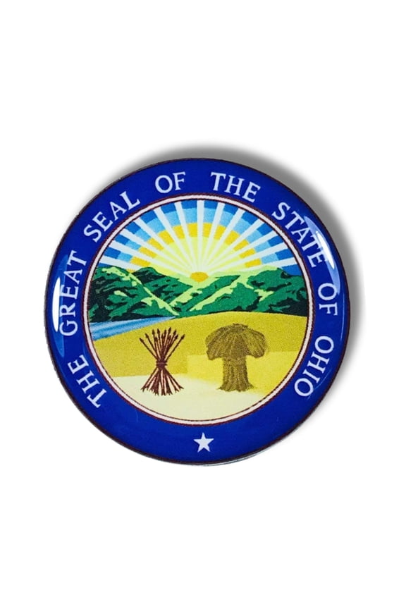 Pin - State Seal Ohio - USA | Lapel Pin Accessory, Jacket  Hat Decor, Collector Souvenir