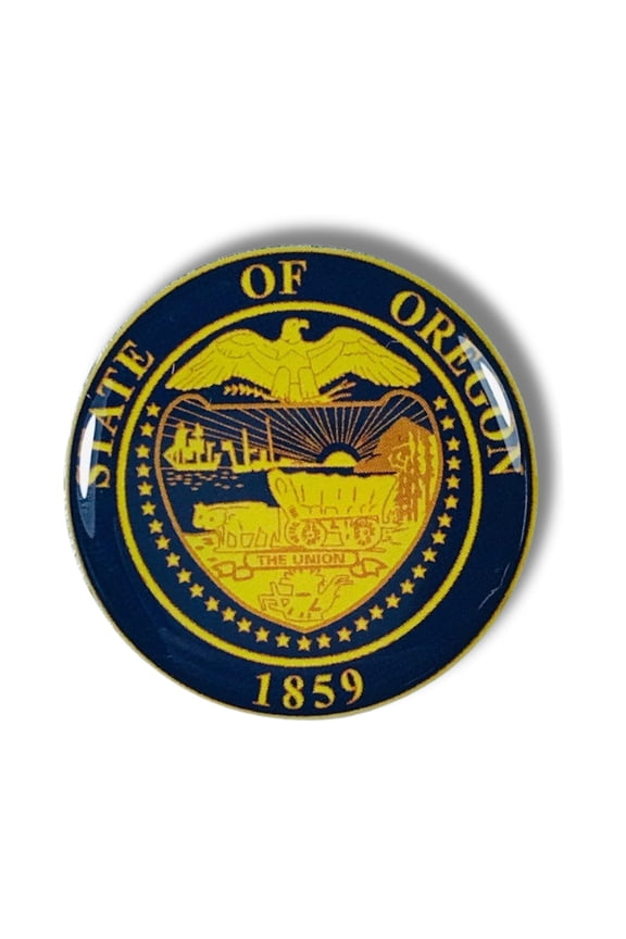 Pin - State Seal Oregon - USA | Lapel Pin Accessory, Jacket  Hat Decor, Collector Souvenir