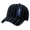 thumbnail image 1 of Pin Striped Fitted Caps, Black, 7 1/8, 1 of 1