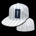 thumbnail image 1 of Pin Striped Fitted Caps, Wht, 7 3/8, 1 of 2