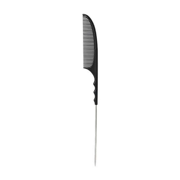 Pin Tail Comb Hairdressing Combs Detangling Comb Carbon Fiber Teasing Comb Hair Accessories for Wet and Dry Hair