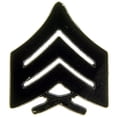 thumbnail image 1 of Eagle Emblems P10215 Rank - USMC, E5, Sergeant - 0.88 in. Wide, 1 of 1