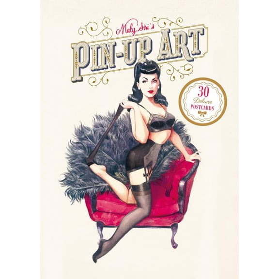 Pin-Up : 30 Deluxe Post Card Set (Postcard book or pack)