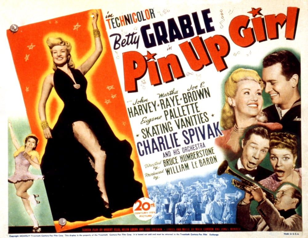 Pin-Up Girl Canvas Art - (28 x 22)