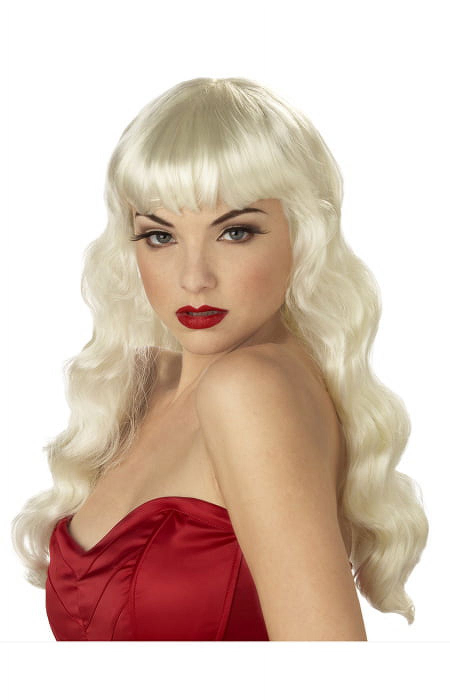 Pin Up Girl Costume Wig Blonde Walmart