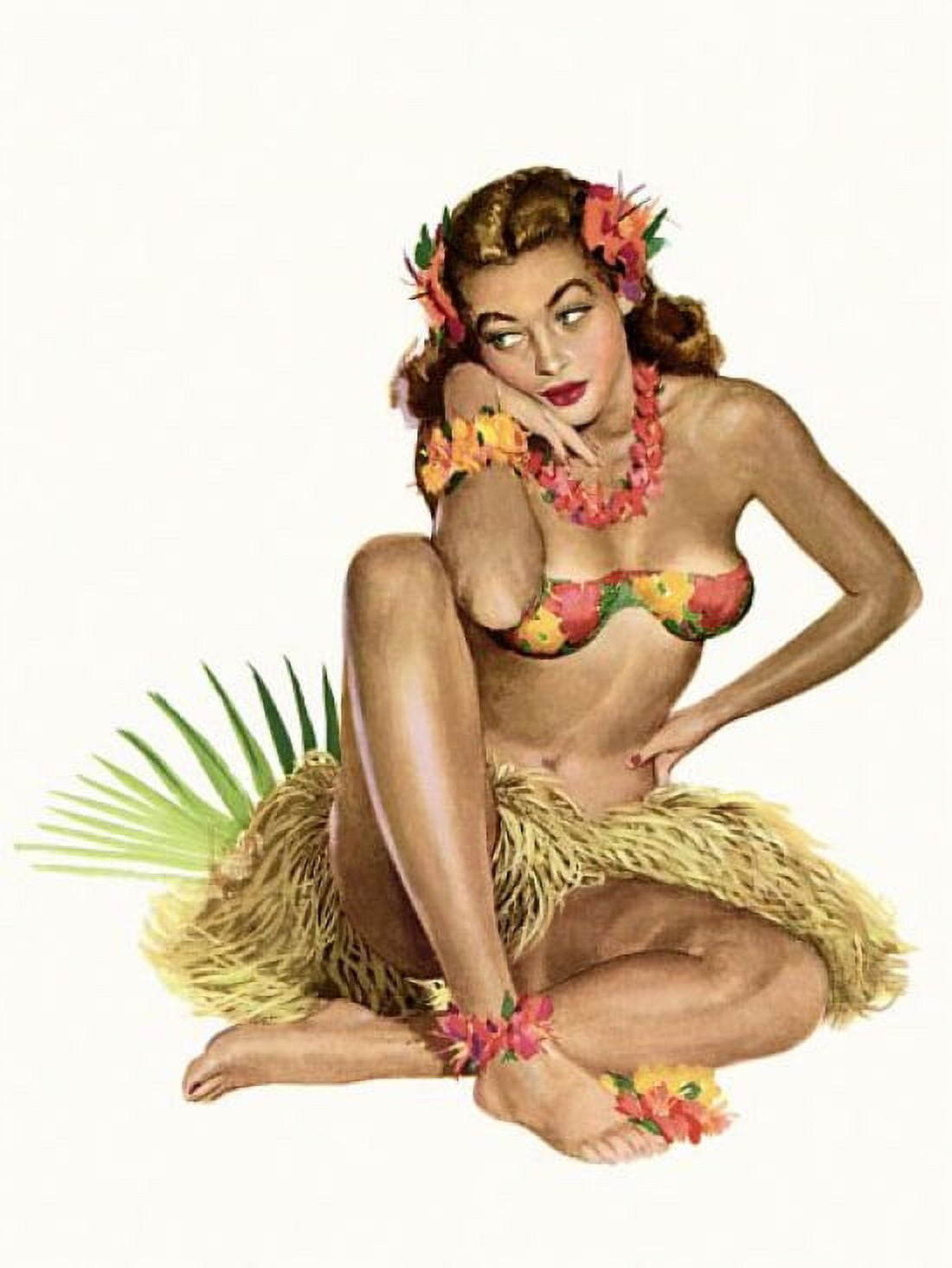 Pin up hawaiian dress cheap