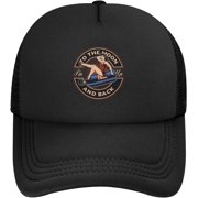 Pin-Up Girl On A Nitrous Oxide Balloon Baseball Cap for Men Women Snapback Adjustable Mesh Back Hat