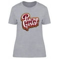 thumbnail image 1 of Pin-Up Girls T-Shirt Women -Image by Shutterstock, Female XX-Large, 1 of 2