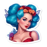 Adesivi Follia : Adesivo Murale Pin Up - Foto 9