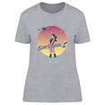 thumbnail image 1 of Pin Up Spacecraft  T-Shirt Women -Image by Shutterstock, Female XX-Large, 1 of 2