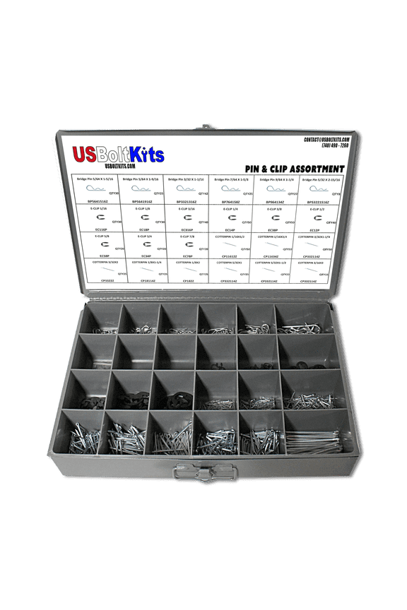 Pin and Clip Assortment
