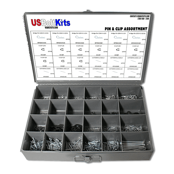 Pin and Clip Assortment