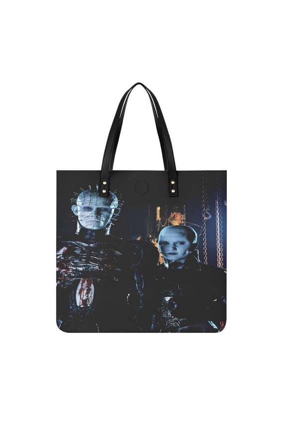 Pin-head Handbag, Casual PU Leather Tote Bag, Shoulder Handbags with Top Magnetic Snap Closure For Girl Ladies Women Travel Shopping