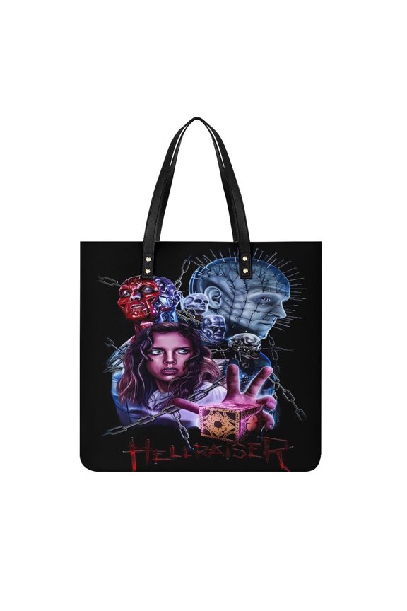 Pin-head Handbag, Casual PU Leather Tote Bag, Shoulder Handbags with Top Magnetic Snap Closure For Girl Ladies Women Travel Shopping