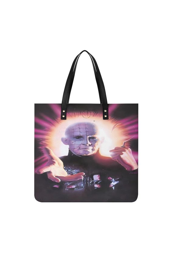 Pin-head Handbag, Casual PU Leather Tote Bag, Shoulder Handbags with Top Magnetic Snap Closure For Girl Ladies Women Travel Shopping