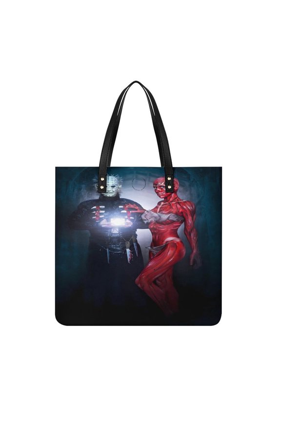 Pin-head Handbag, Casual PU Leather Tote Bag, Shoulder Handbags with Top Magnetic Snap Closure For Girl Ladies Women Travel Shopping