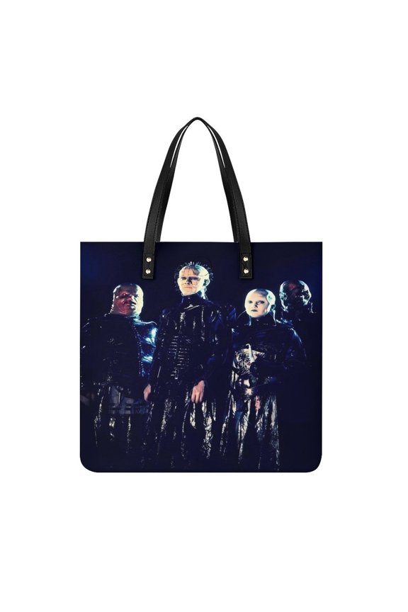 Pin-head Handbag, Casual PU Leather Tote Bag, Shoulder Handbags with Top Magnetic Snap Closure For Girl Ladies Women Travel Shopping