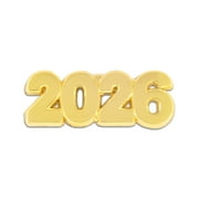 PinMart 2026 Year Lapel Pin - 1 Piece