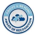 thumbnail image 1 of PinMart Above & Beyond Recognition Button Pins, 1 of 4