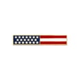 thumbnail image 1 of PinMart American Flag USA Citation Bar Police Officer Firefighter Lapel Pin for Men and Women - 10 Pack, 1 of 6