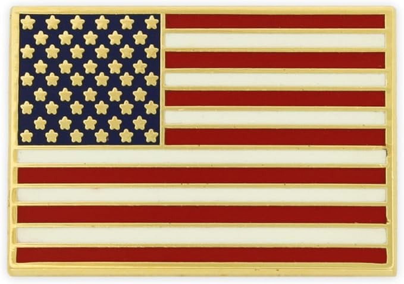 5/8 USA Flag Patriotic Pre-Printed Lanyard with Breakaway, LY-23000