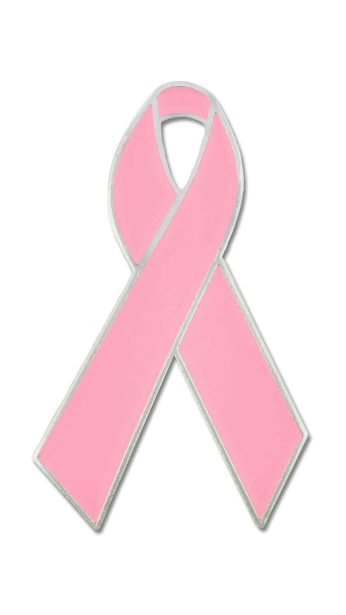 PinMart Breast Cancer Awareness Enamel Lapel Pin – Pink Ribbon ...