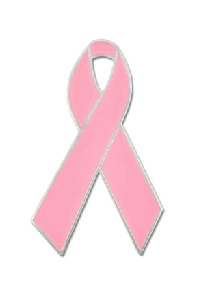 Breast Cancer Awareness Enamel Lapel Pin – Pink Ribbon prevention Pin