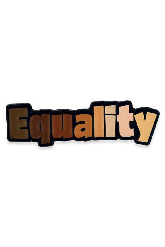 Equality Lapel Pin – Equal Rights Pin for BLM Advocates
