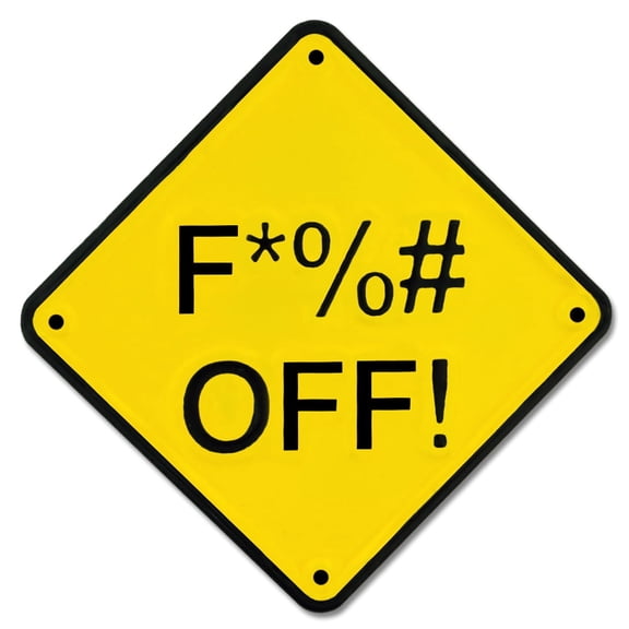 PinMart F*%# Off! Mean Trendy Enamel Lapel Pin