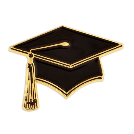 PinMart Graduation Cap Pin - 10 Pack