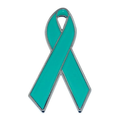 PinMart Melanoma Cancer Prevention and Awareness Enamel Lapel Pin – Grey Ribbon prevention Pin