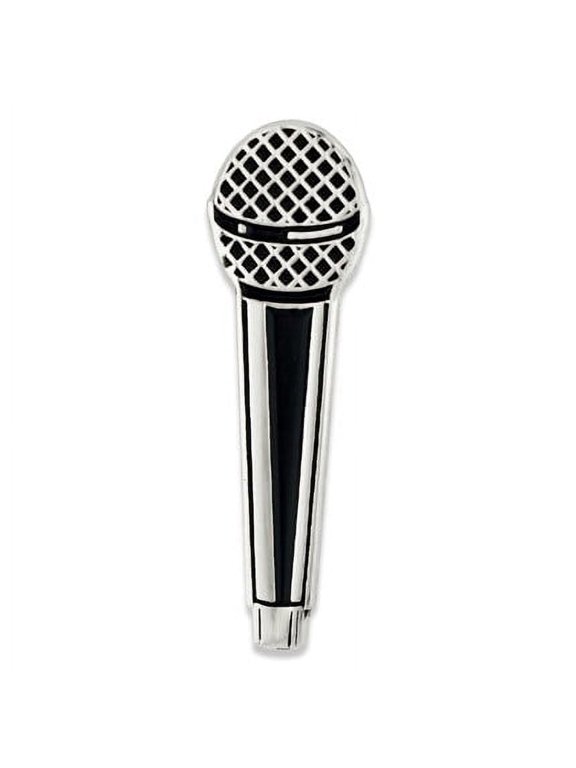 Microphone Lapel Button Pins
