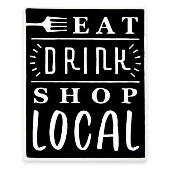 PinMart Stay Local Button Pins