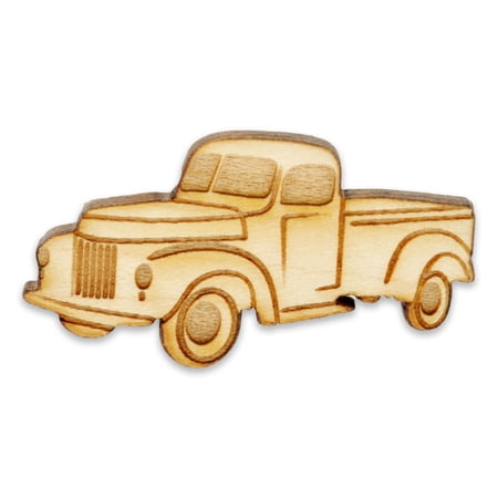 PinMart Vintage Truck Wood Pin