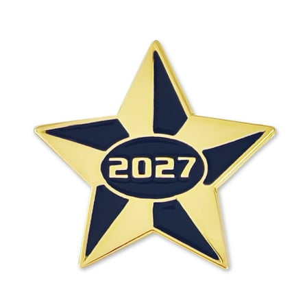 PinMart's 2027 Blue and Gold Star Pin