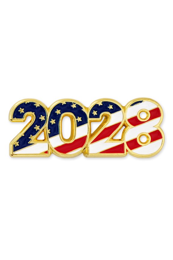 's 2028 Patriotic Year Pin