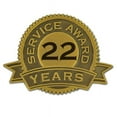 thumbnail image 1 of PinMart's 22 Year of Service Award Lapel Pin - 1 Piece, 1 of 3