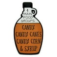 thumbnail image 1 of PinMart's 4 Main Food Groups Syrup Candy Funny Christmas Gift Enamel Lapel Pin, 1 of 3