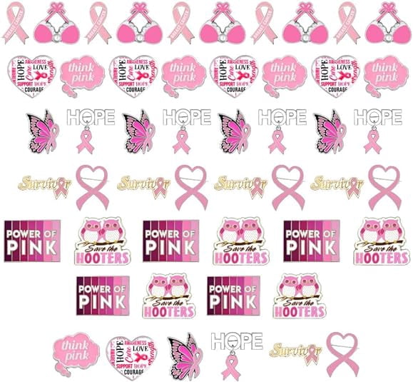 PinMart's Gold Plated CANCER SUCKS! Awareness Enamel Lapel - Foto 9