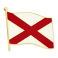thumbnail image 1 of PinMart's Alabama US State Flag AL Enamel Lapel Pin, 1 of 3