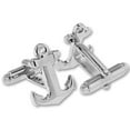 thumbnail image 1 of PinMart's Anchor Cufflink Set, 1 of 3