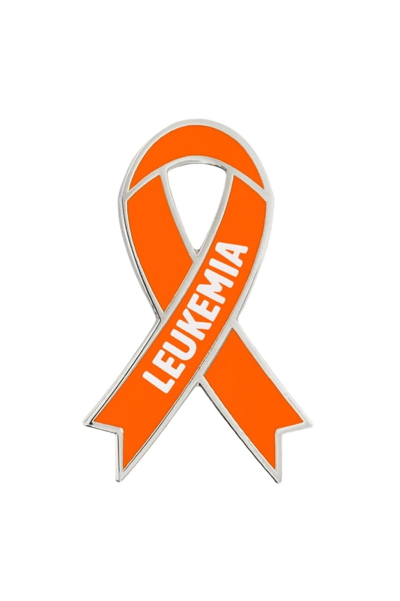's Awareness Ribbon Pin - Leukemia