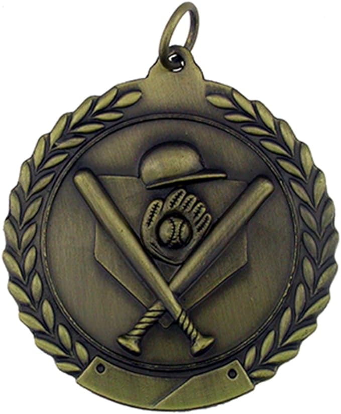 PinMart's Baseball Award Single and Bulk Medals
